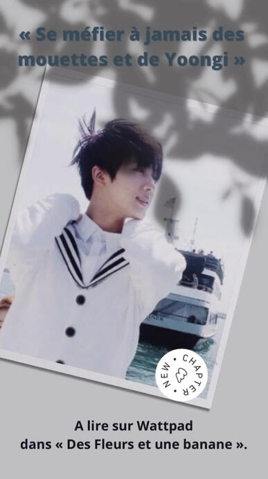 Se méfier à jamais des mouettes et de Yoongi